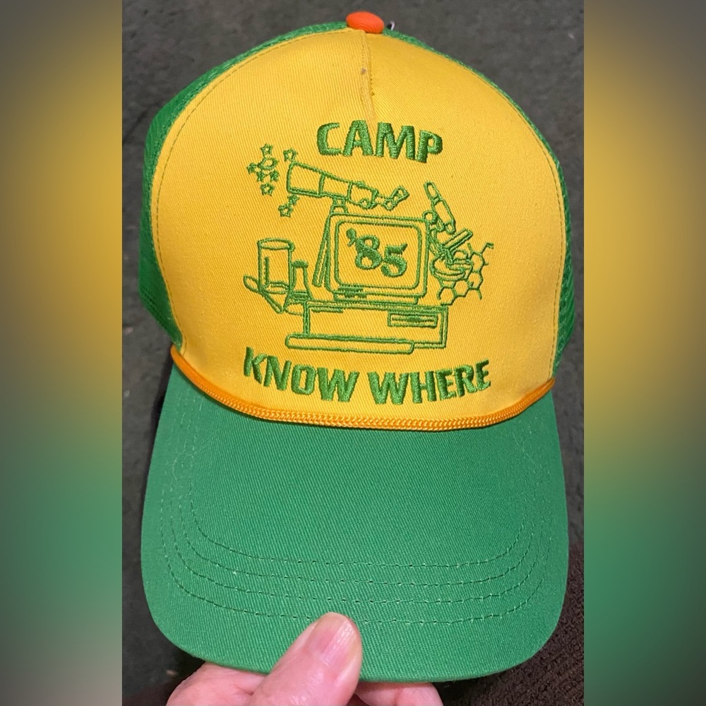 STRANGER THINGS CAMP KNOW WHERE HAT NEW
